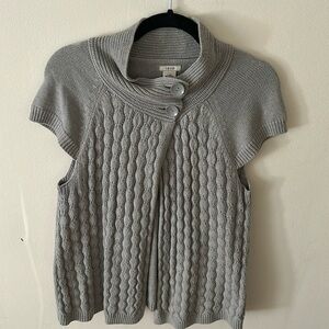 Adorable open front sweater